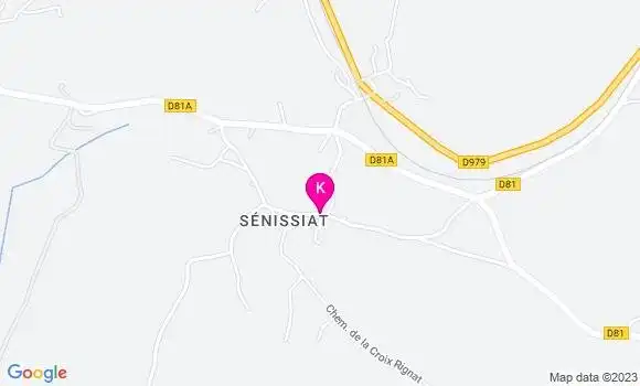 Localisation Jean Philippe Manissier