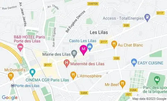 Localisation Lea Milsent