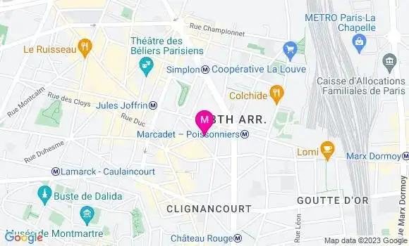 Localisation Maeva Jonard