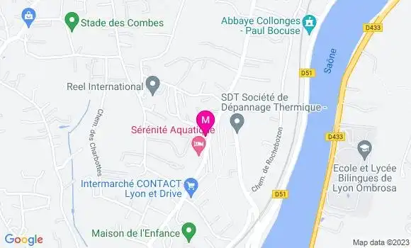 Localisation Nathalie Poudevigne