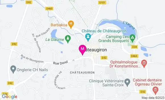 Localisation Gerard Chedaille