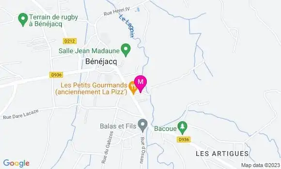 Localisation Maxime Poueyo