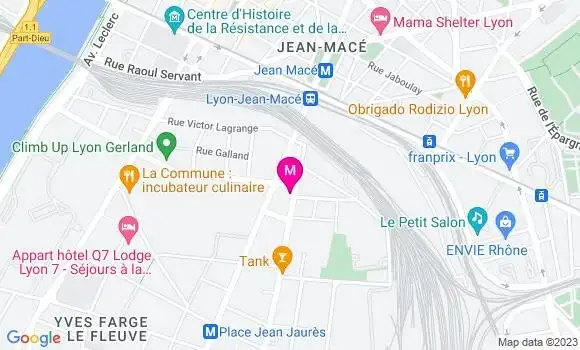 Localisation Isabelle Trogneux