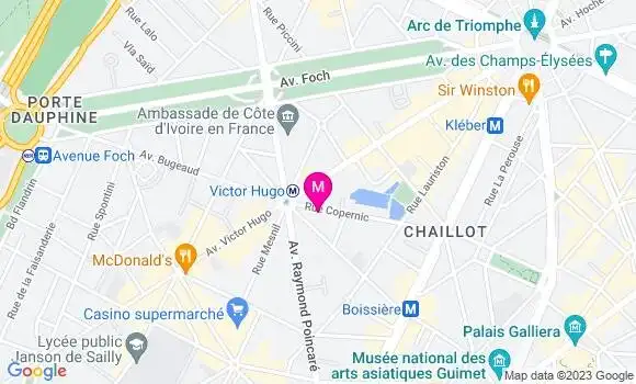 Localisation Marine Lucie Rebillard