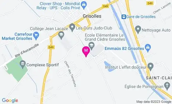Localisation Marie Argentin