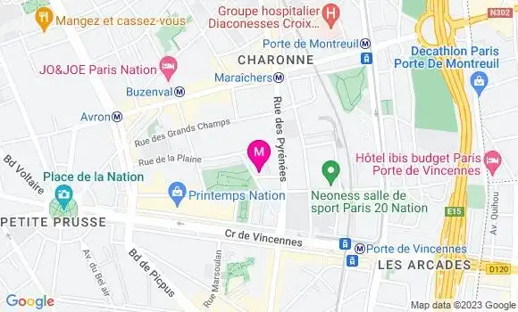 Localisation Anthony Lopez