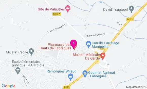 Localisation Lucyle Cuminatto