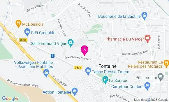 Localisation Emmanuel Darmet