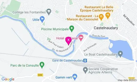 Localisation Marie Claude Leffray