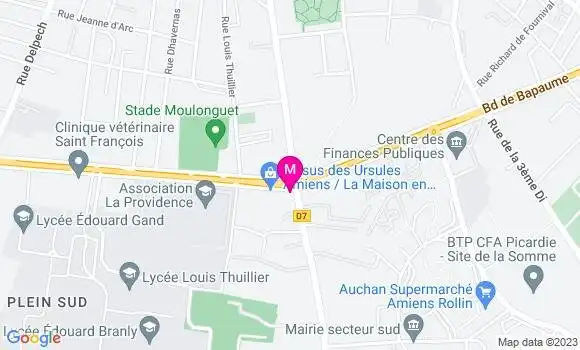 Localisation Jean Firmin Lestienne