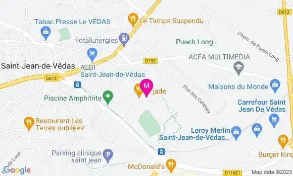 Localisation Coralie Bastos
