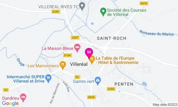 Localisation Victor Guerineau