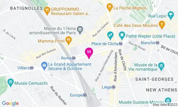 Localisation Christian Caldagues