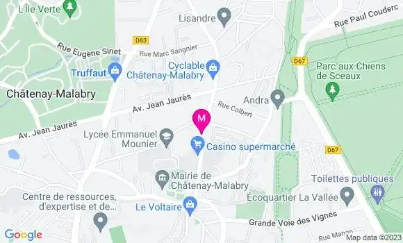 Localisation Emilie Barbaray
