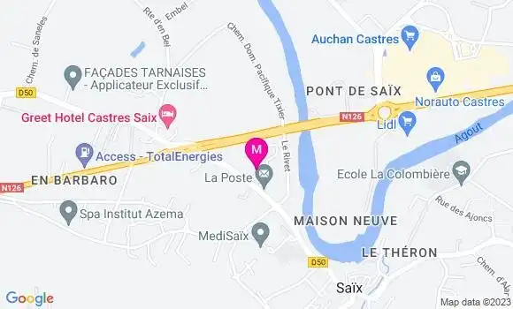 Localisation Arnaud Huguet