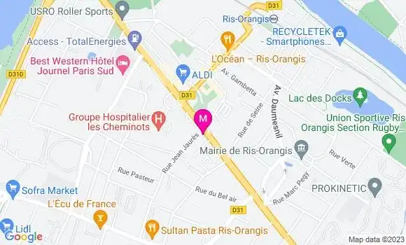 Localisation Brice Daniaux