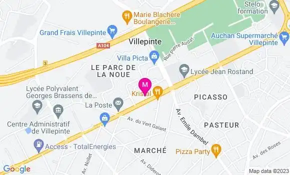Localisation Lucile Ferreira