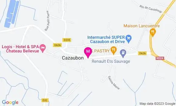 Localisation Sabrina Nuzzo