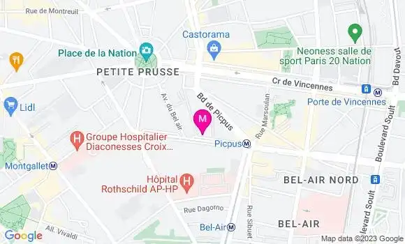 Localisation Guenael Adam