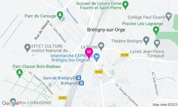 Localisation Emelyne Frebourg