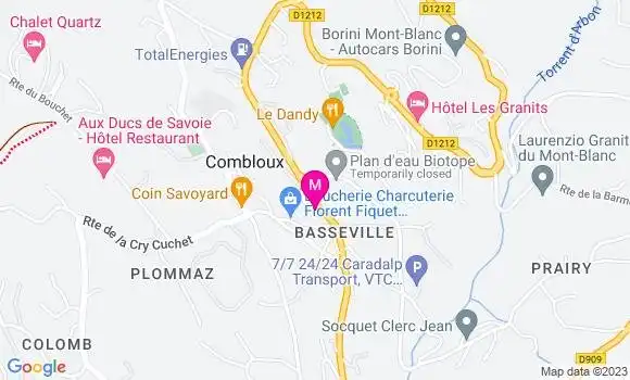 Localisation Fanny Duperthuy