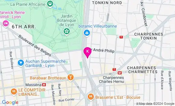 Localisation Elodie Brouillat
