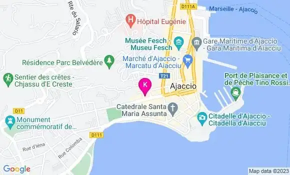 Localisation Mael Mariot