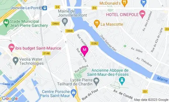 Localisation Martin Landemaine