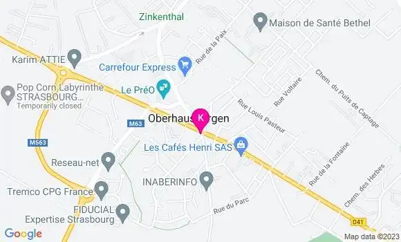Localisation Yann Griesmar