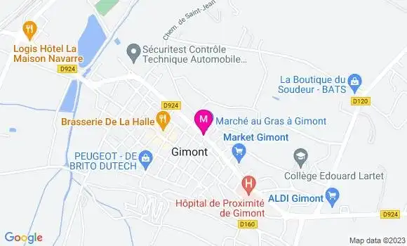 Localisation Julie Gallissot