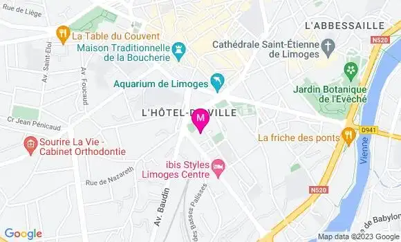 Localisation Jean Noël Brunaud
