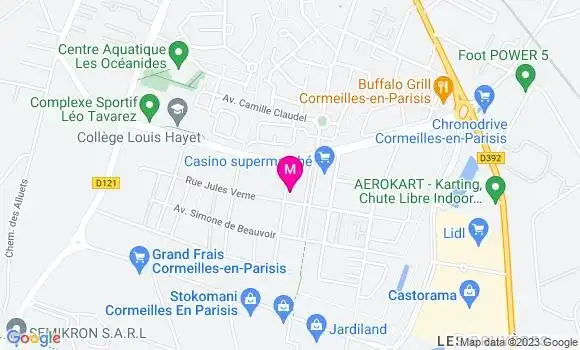 Localisation Erwan Lepvrier