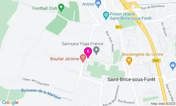 Localisation Maryse Rousseaux