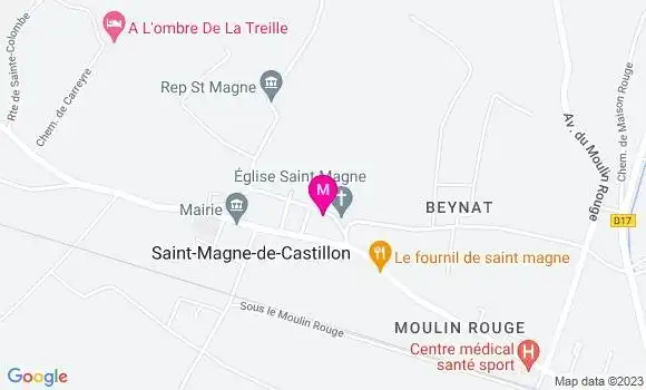 Localisation Jane Brun