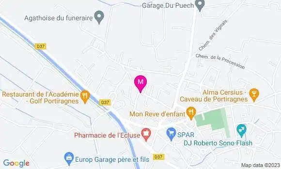Localisation Maxime Galicher