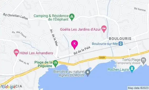 Localisation Fanny Veziat