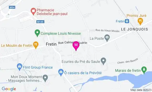 Localisation Emilie Senez