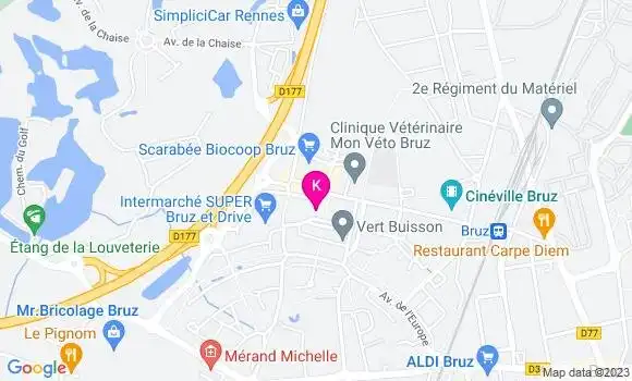 Localisation Thomas Floch