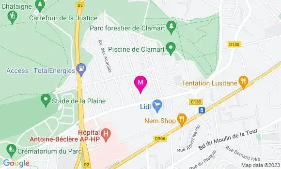 Localisation Edwige Manguin