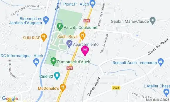 Localisation Thomas Aimonier Davat