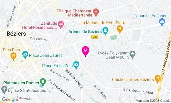 Localisation Richard Bonamy