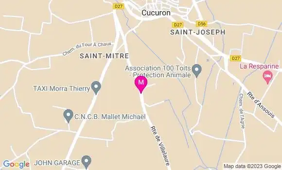 Localisation Roselyne Lalauze Pol