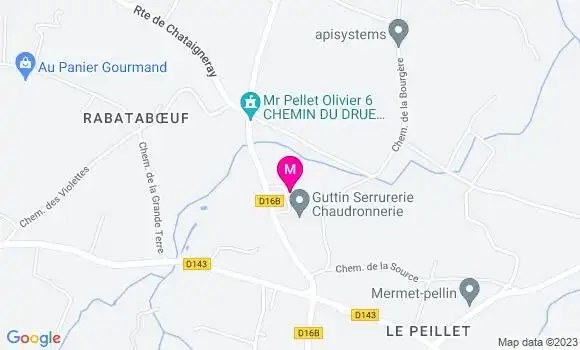 Localisation Charlotte Curt Grand Gaudin