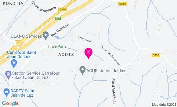 Localisation Iban Berasategui