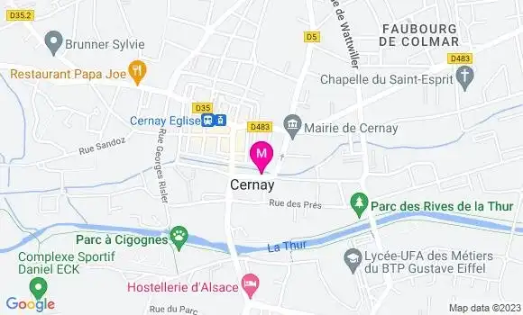 Localisation Stéphanie Doucey
