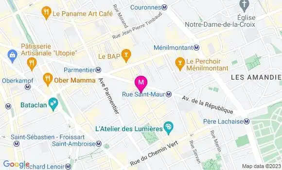 Localisation Jean Louis Morillon Robillard