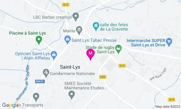 Localisation Maxime Carmouze