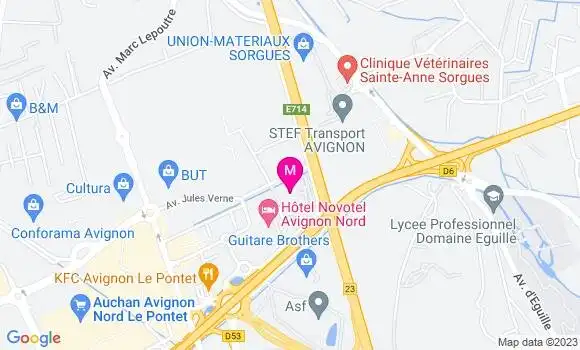 Localisation Jean Claude Gardiol
