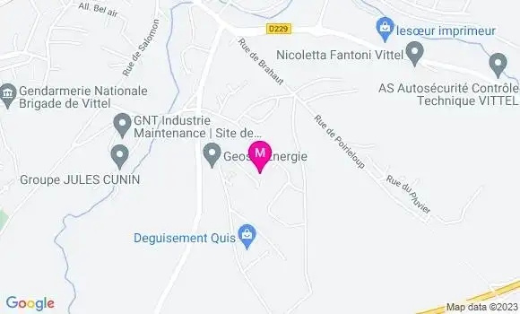 Localisation Mireille Herrmann Guidat