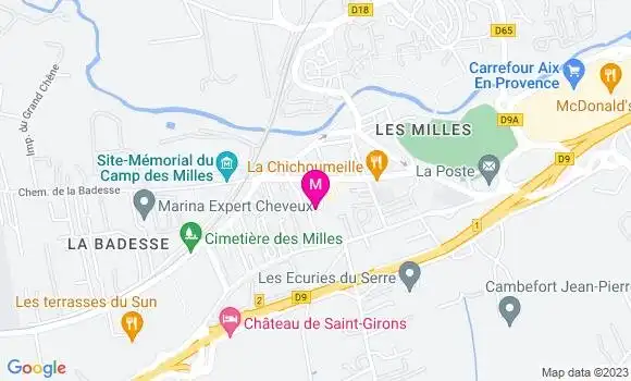 Localisation Emilie Hellot